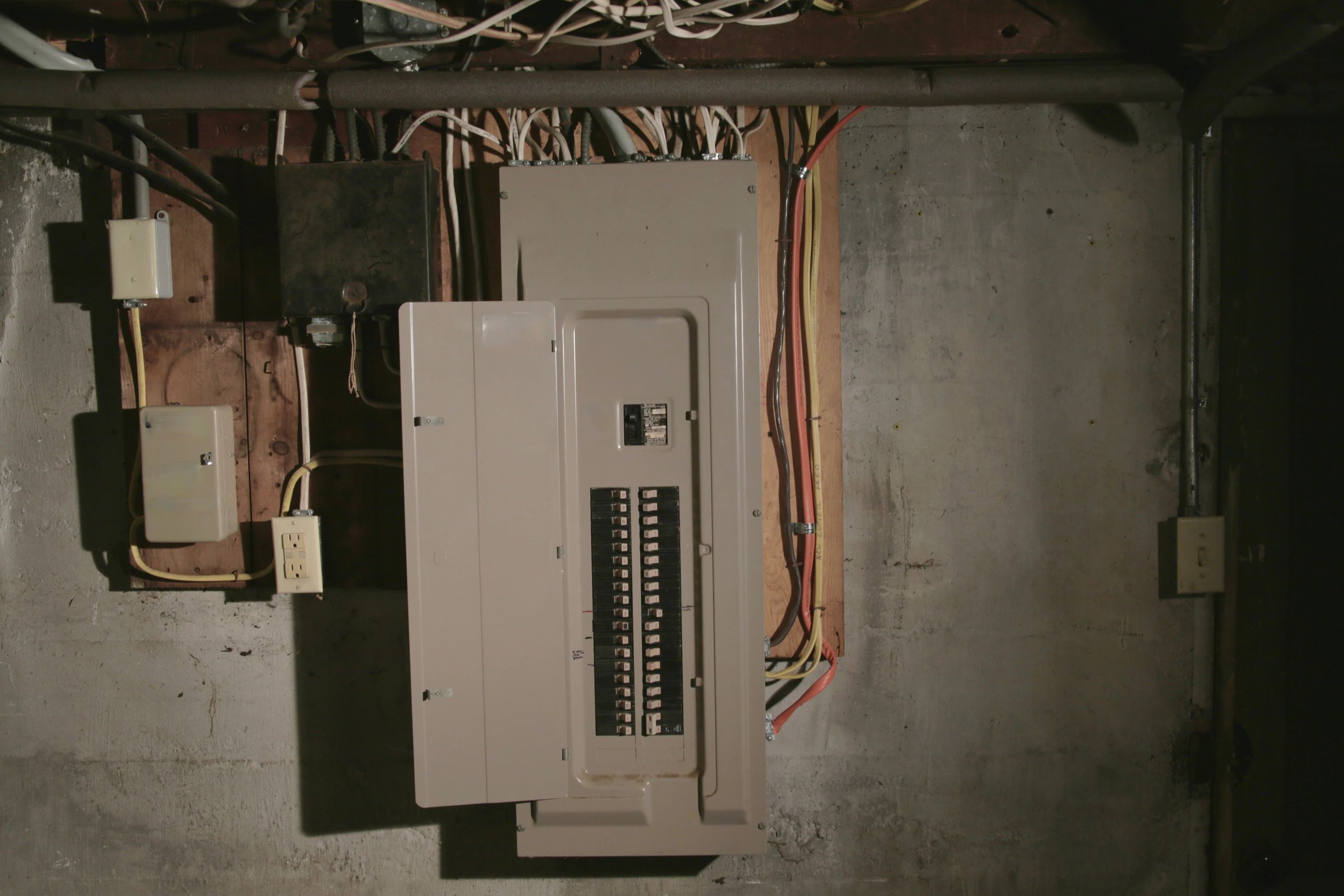 Electrical panel work